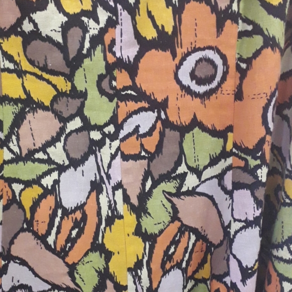 Jessica Howard Woman Bold Tropical Floral Print Linen Dress - Picture 8 of 13